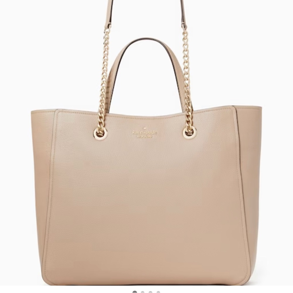 Kate Spade Large Rose Smoke Tote